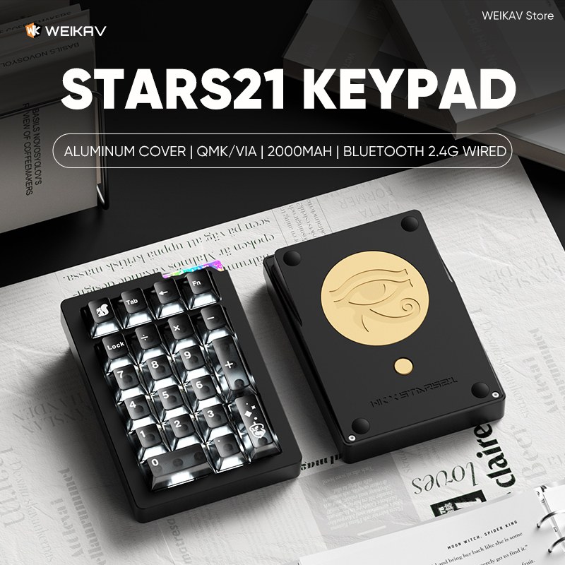 Keyboard Numpad Separate - Clavier numérique sans fil WEIKAV Stars21