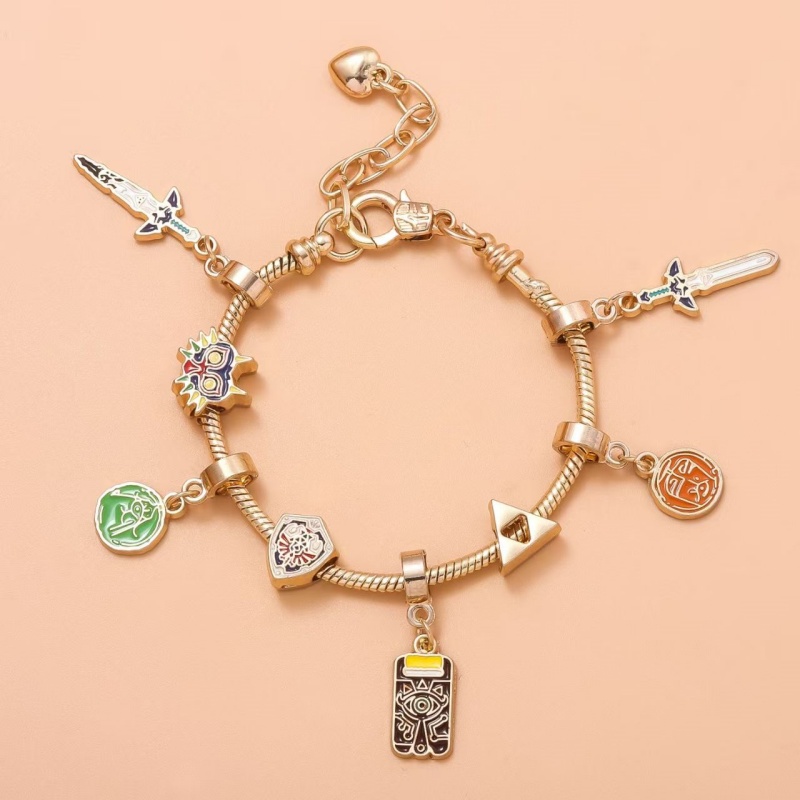 Zelda Gaming Accessories - Nouveau Bracelet DIY 2D The Legend