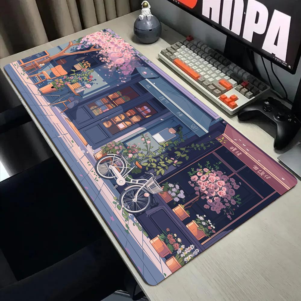 Gaming Accessories Shop - Tapis de Souris Grand Format Romantique