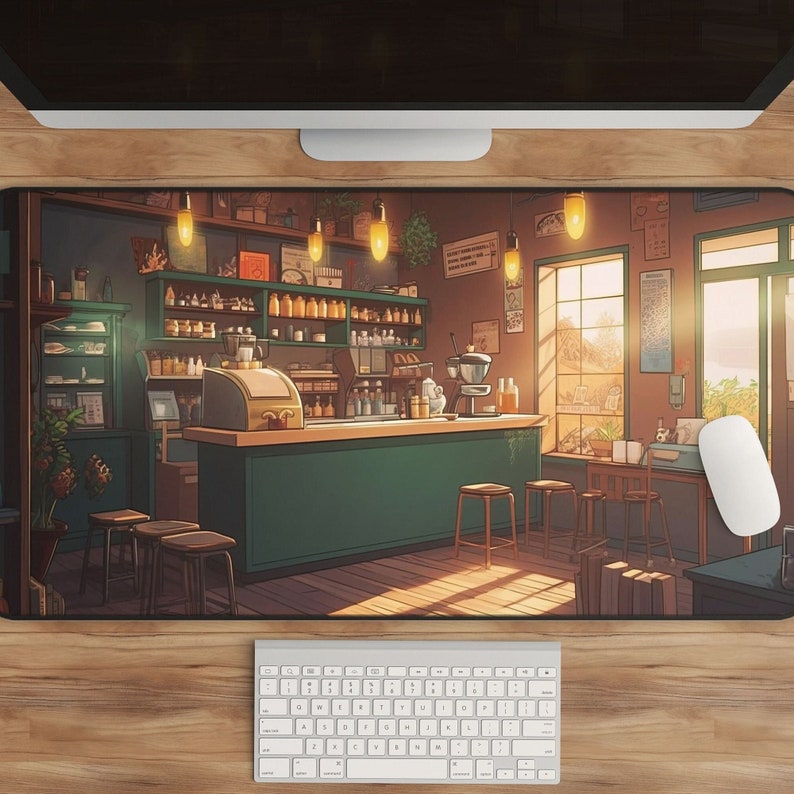 Gaming Accessories Shop - Tapis de bureau de jeu Kawaii