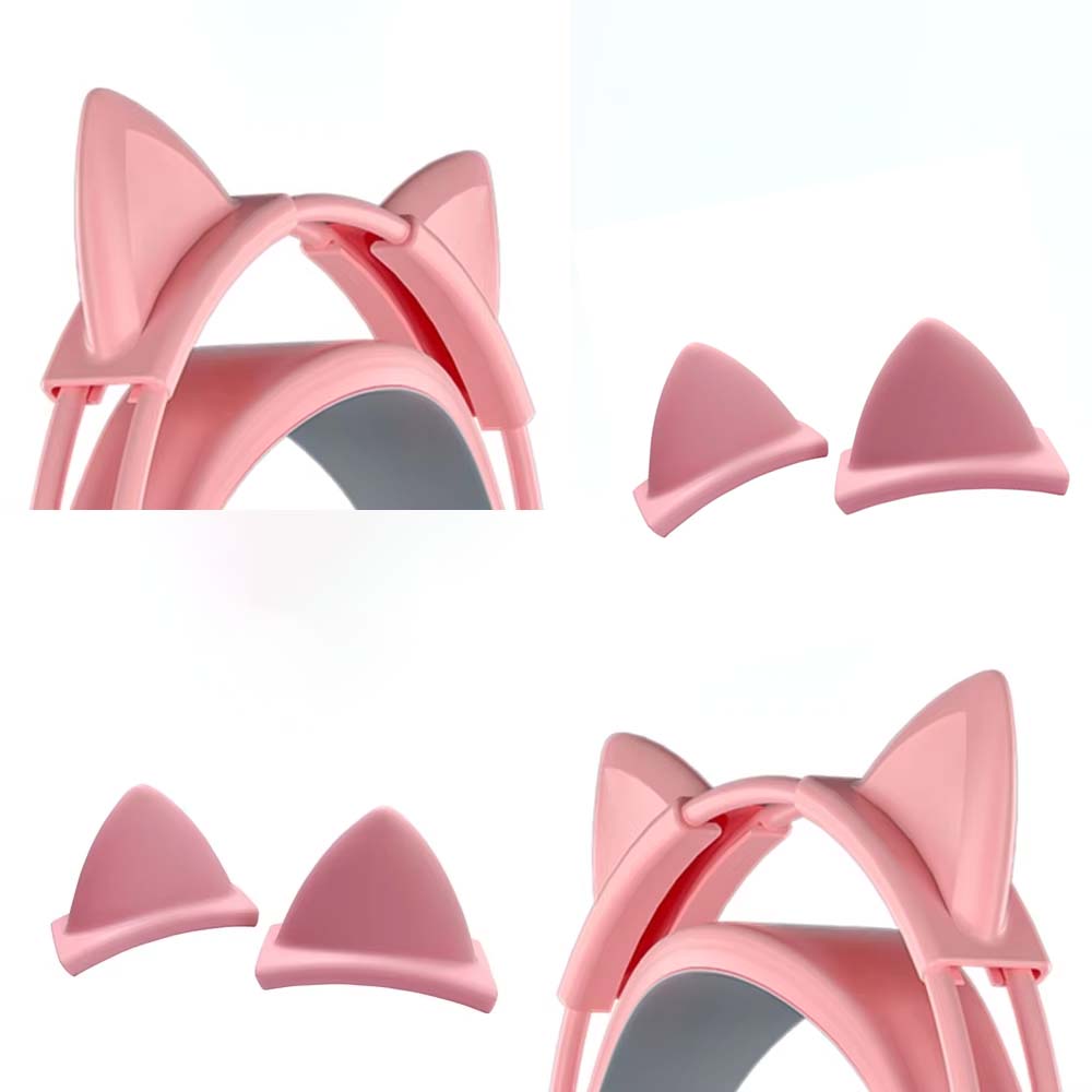 Gaming Accessories Girls - Pendentif oreilles de chat en silicone