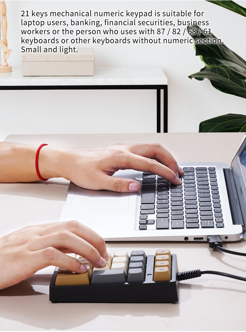 Clavier numérique T21 Mini ave - Keyboard Numpad Separate avis et prix