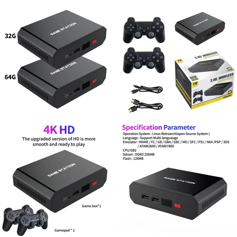 Console de Jeu Vidéo HD M8plus - Gaming Set Accessories avis et prix