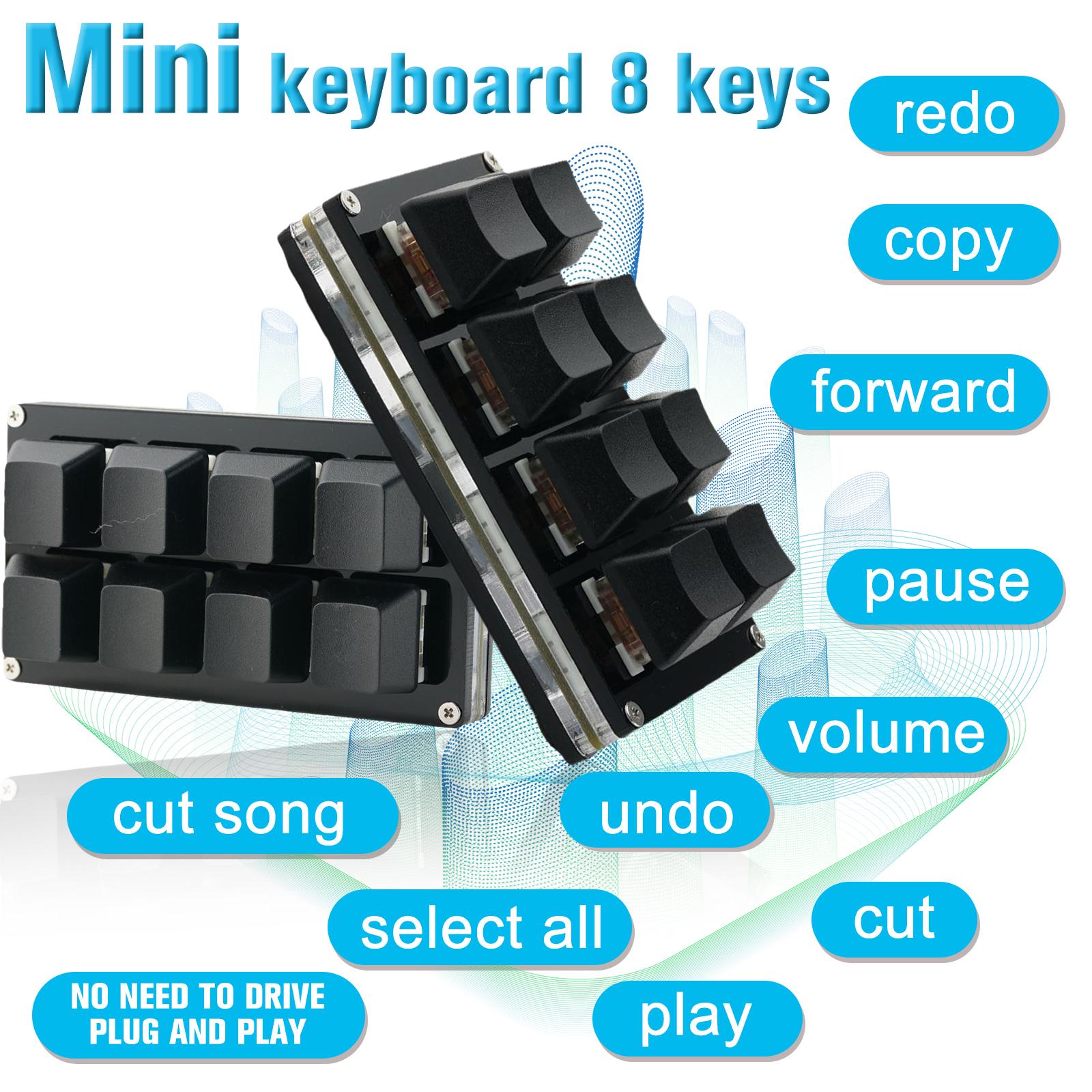 Mini clavier mécanique noir à  - Keyboard Numpad Separate avis et prix
