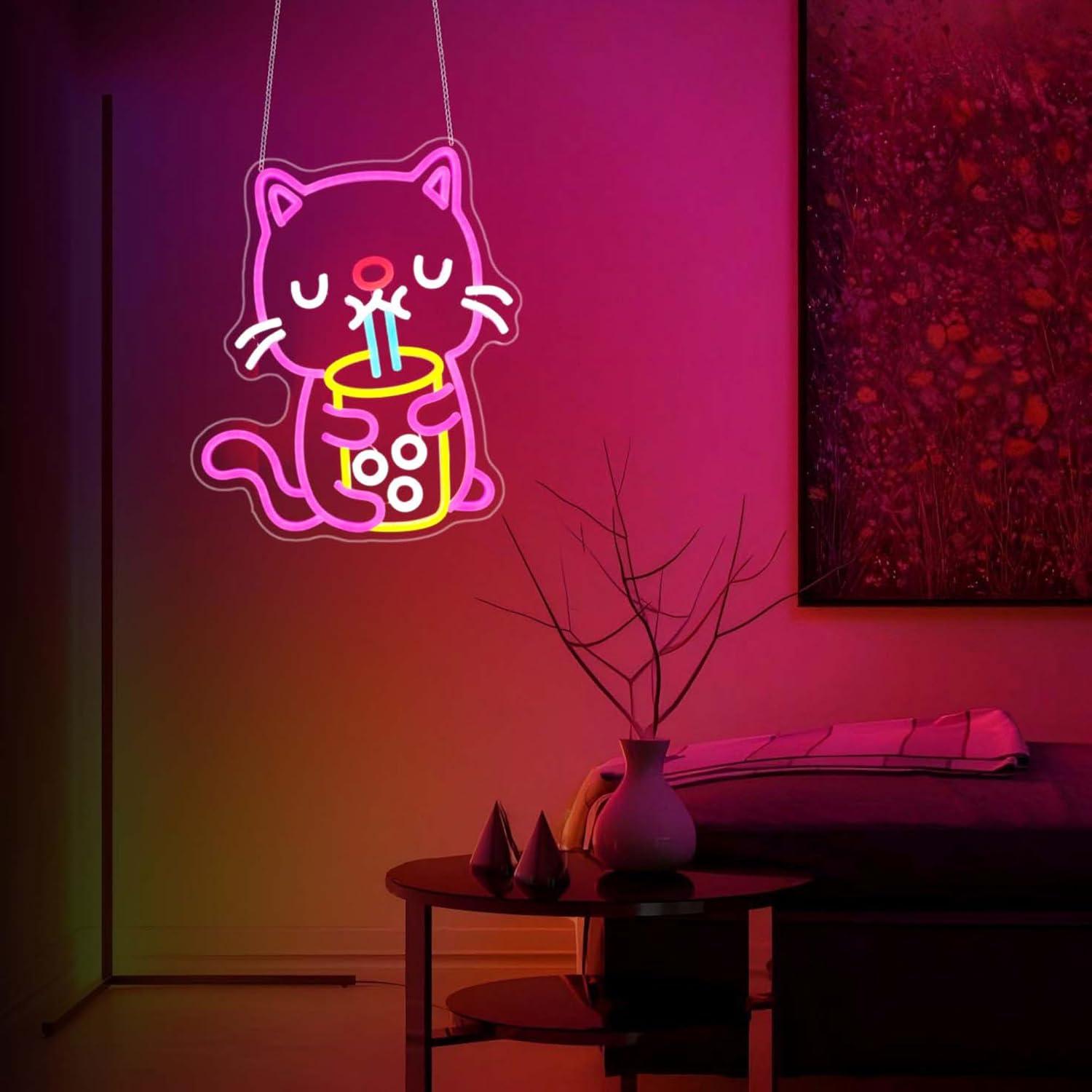 Enseigne néon LED USB à intens - Gaming Accessories Shop avis et prix