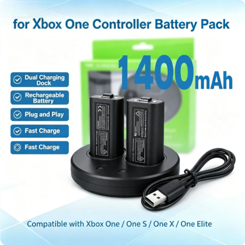 Batterie intégrée pour manette - Gaming Setup Accessories Xbox avis et prix