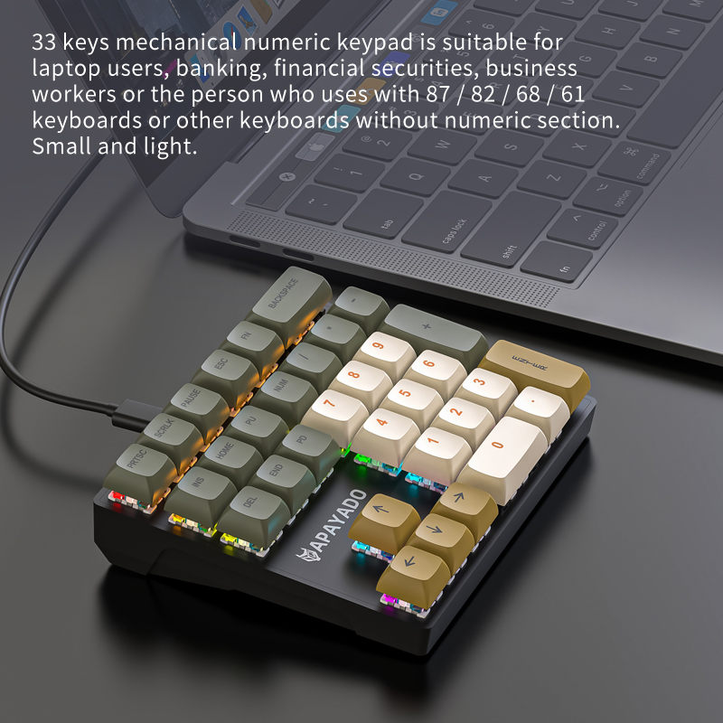 Clavier numérique mécanique co - Keyboard Numpad Separate avis et prix