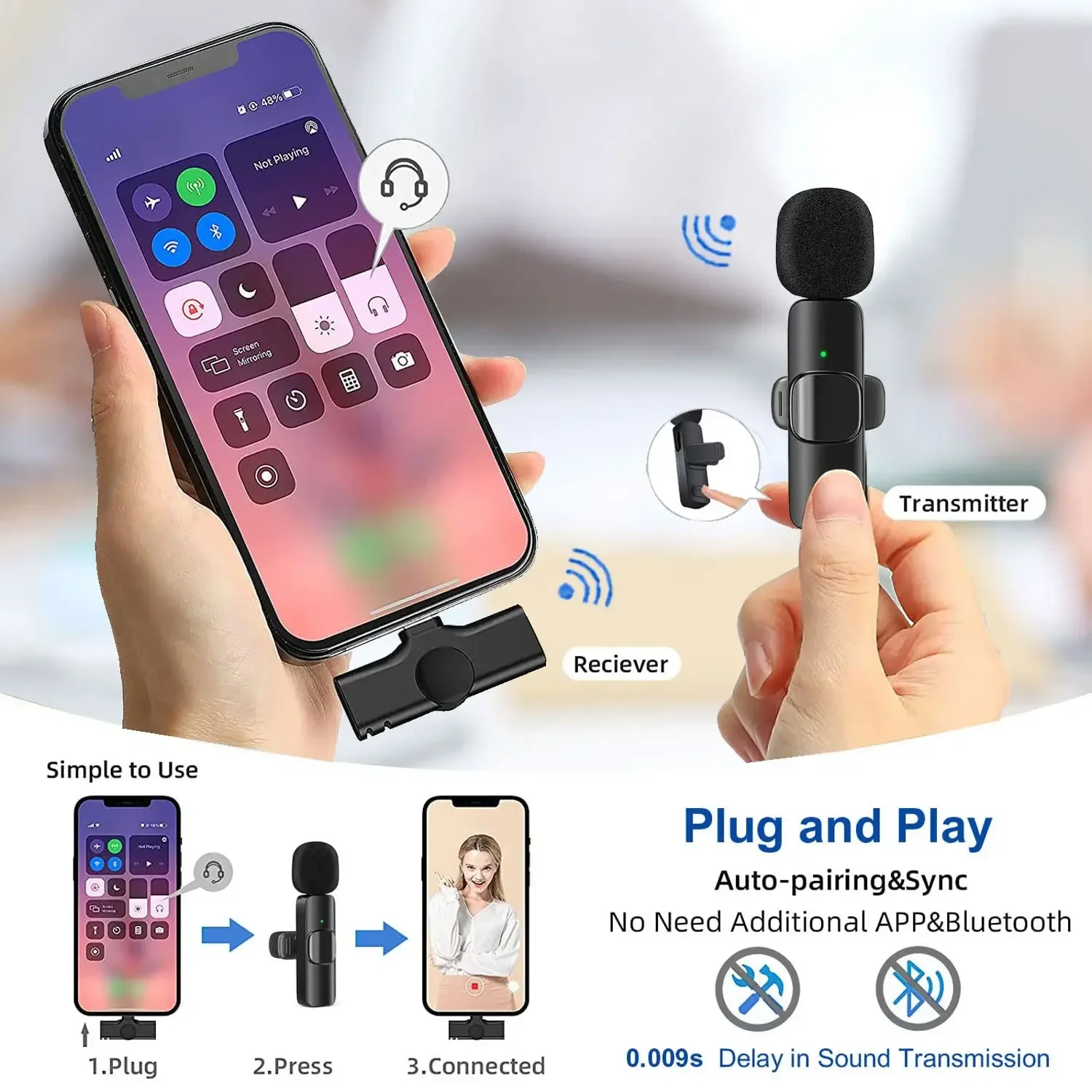 Microphone Lavalier Sans Fil 2 - Gaming Set Accessories avis et prix